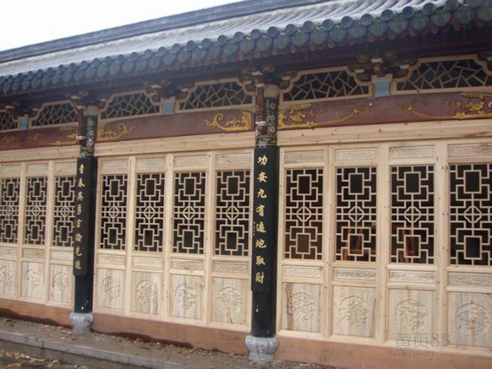 西安實木門窗，松木門窗，仿古門窗，門窗定制