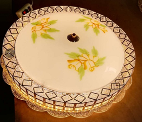 led水晶燈吸頂燈 簡(jiǎn)約現(xiàn)代圓形客廳燈大氣家用個(gè)性創(chuàng)意臥室燈燈具