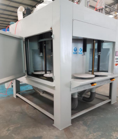 全自動(dòng)智能噴砂機(jī)旭泰制造，廠家直銷自動(dòng)噴砂機(jī)