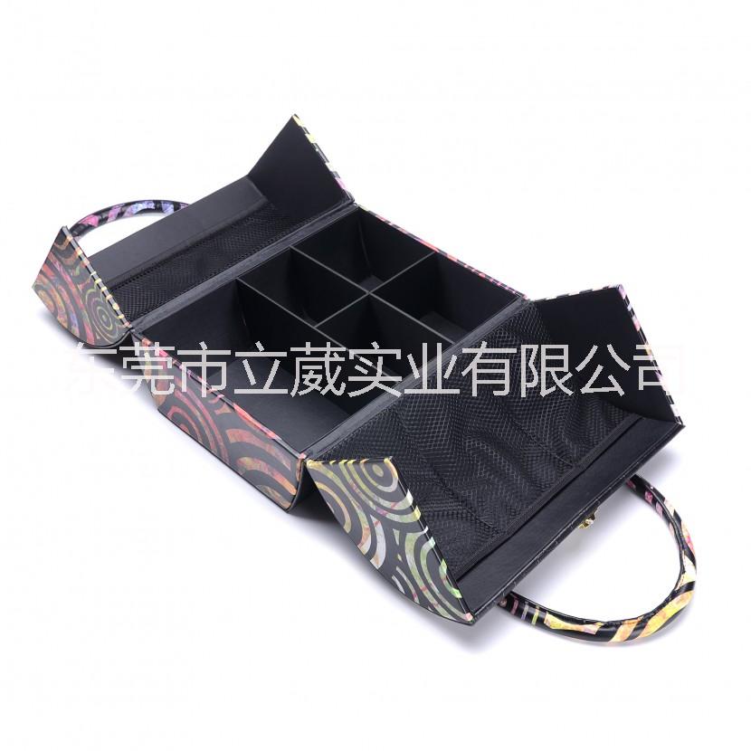 東莞品牌化妝品皮盒包裝收納盒系列