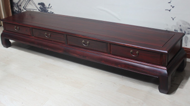 供應上海東陽木雕生產廠家 廠家直銷紅木家具電視柜批發(fā)非洲花梨木緬花古典家具批量生產