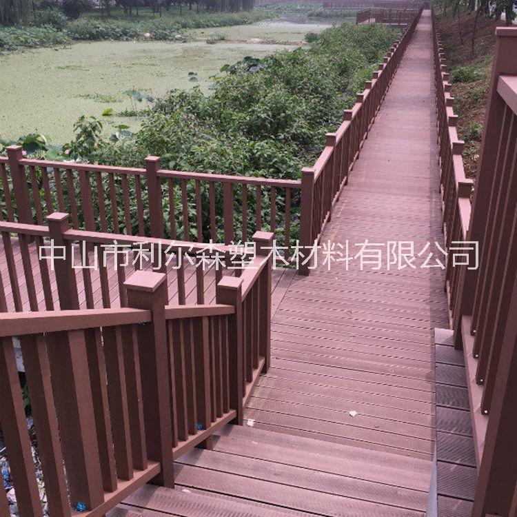 廣東塑木涼亭 塑木廊架 木塑花箱