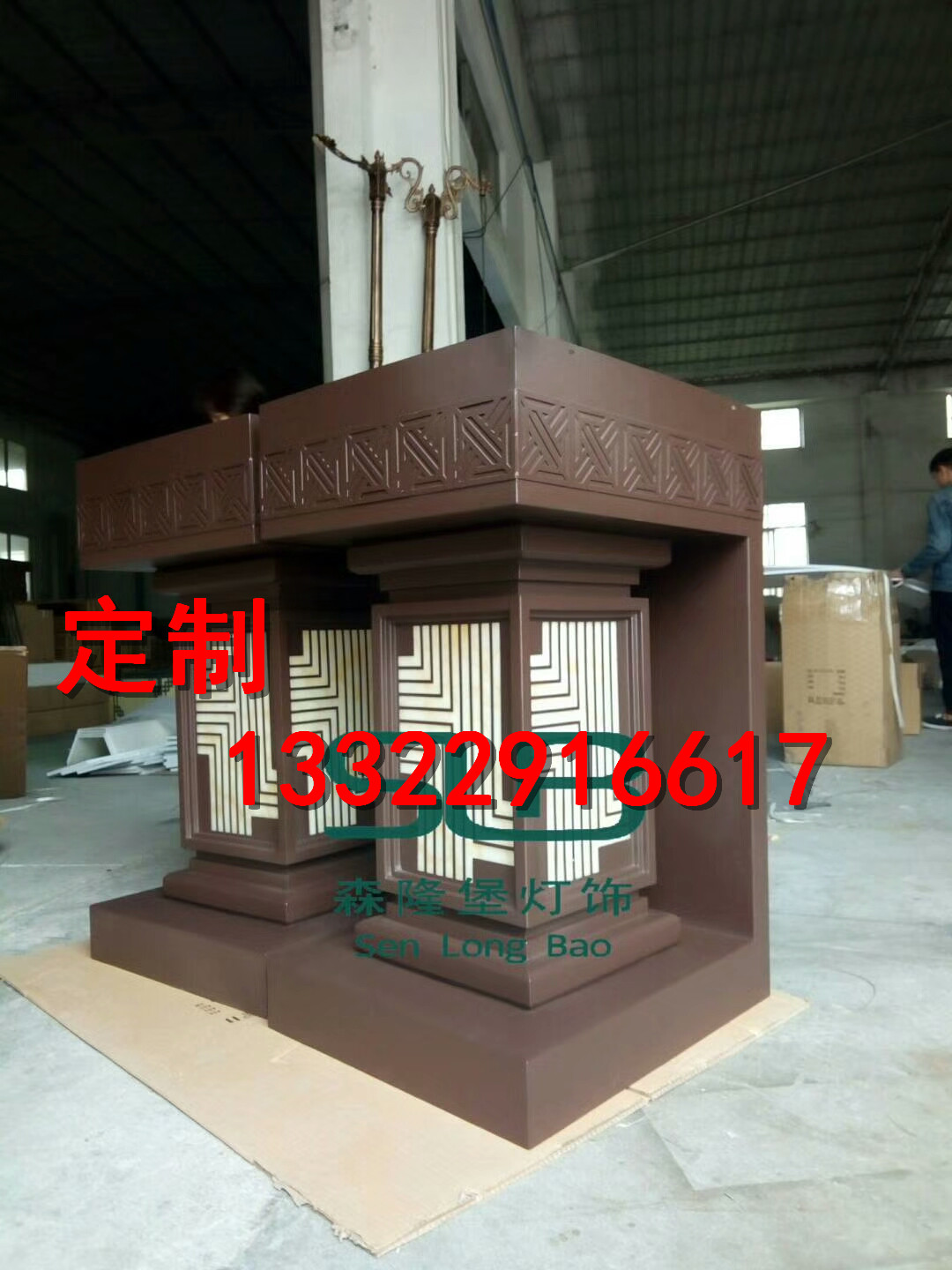 柱頭燈圖片\報(bào)價(jià)\批發(fā) 戶外外墻燈 小區(qū)石柱燈 草坪燈定做生產(chǎn) led柱頭燈