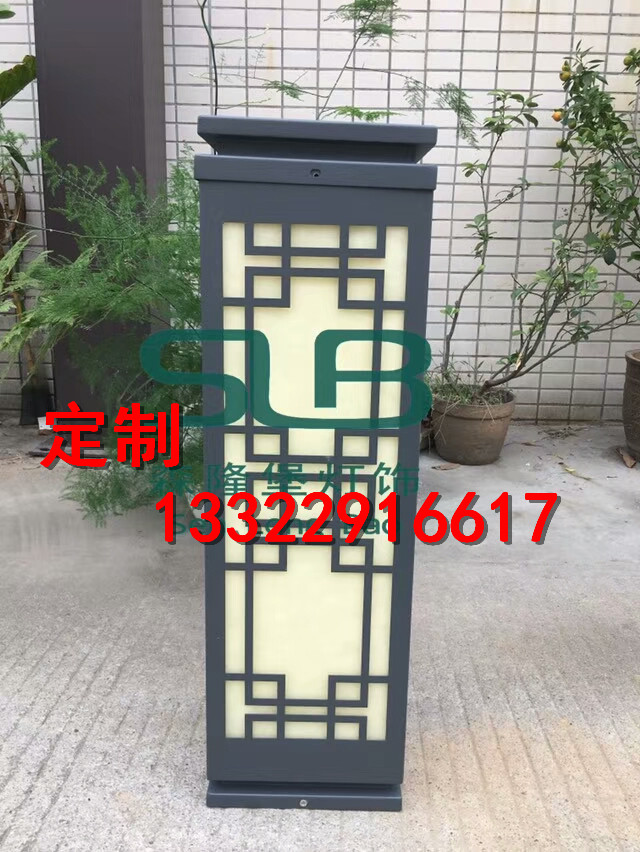 柱頭燈圖片\報(bào)價(jià)\批發(fā) 戶外外墻燈 小區(qū)石柱燈 草坪燈定做生產(chǎn) led柱頭燈
