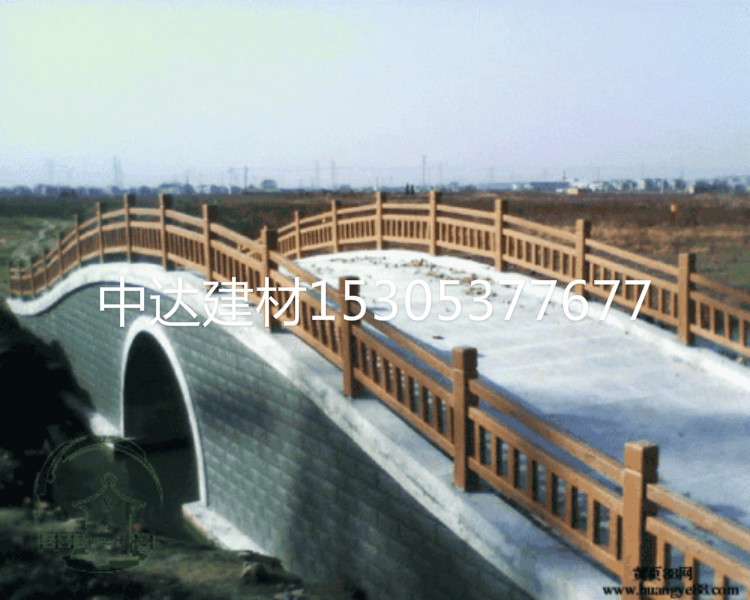 供應(yīng)濰坊水泥護(hù)欄，仿木護(hù)欄 水泥欄桿