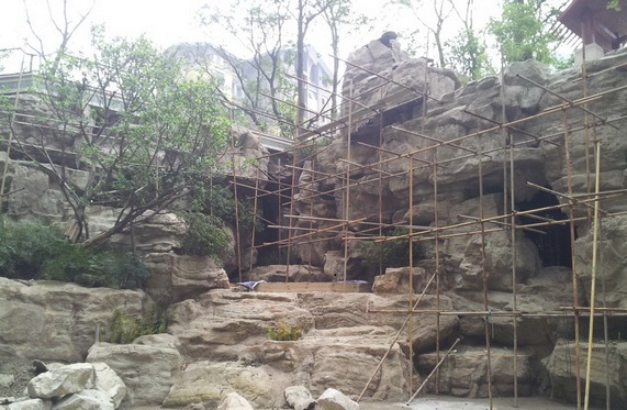 大型生態(tài)園假山護(hù)坡景觀打造及假山雕塑造景設(shè)計(jì)規(guī)劃