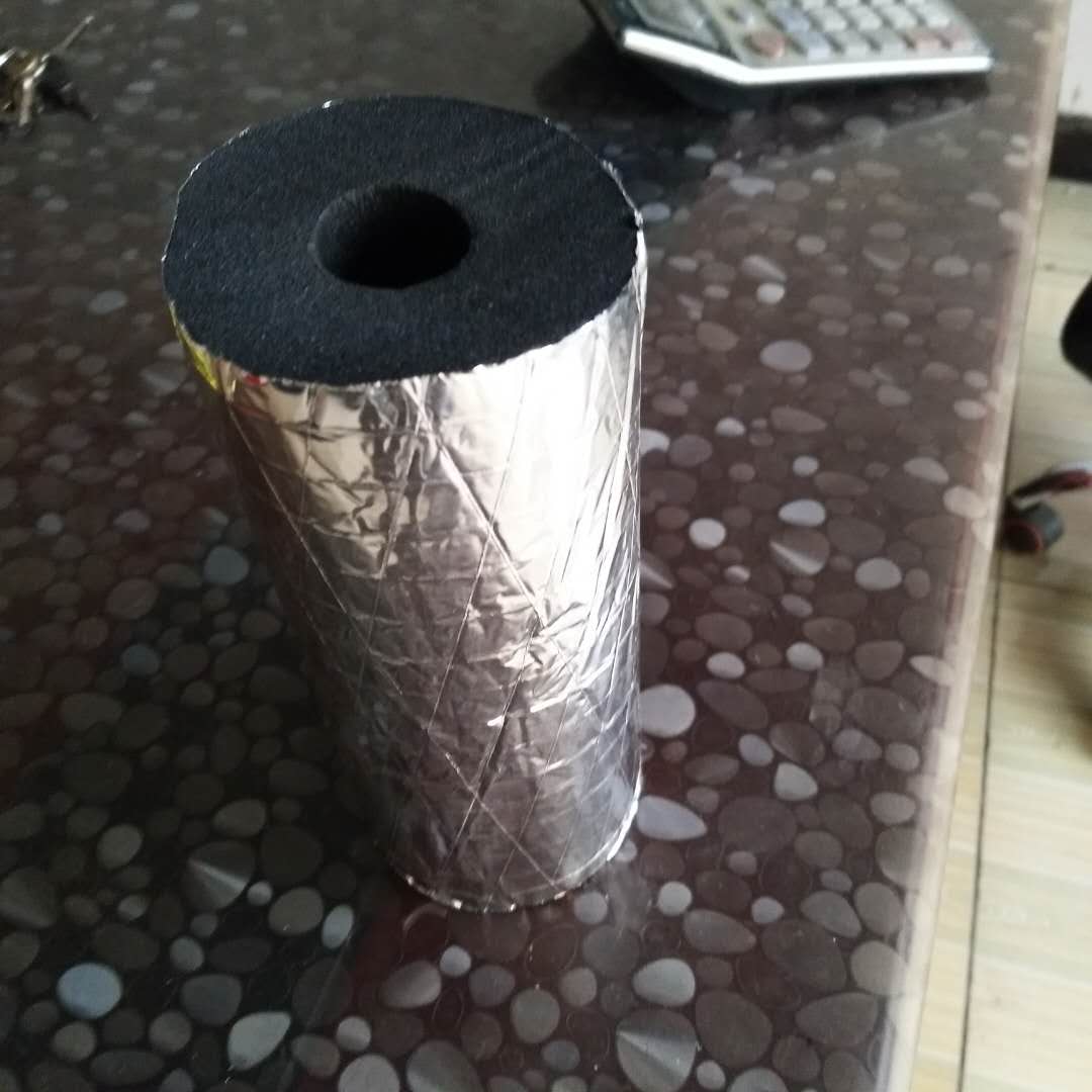 橡塑保溫管 橡塑保溫管板貼鋁箔橡塑保溫管橡塑保溫板橡塑粘接膠水