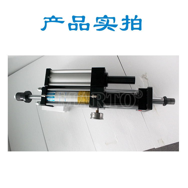 臺(tái)灣匡信1T直壓式氣液增壓缸廠家直銷 1T全行程可調(diào)氣液增壓缸進(jìn)口品牌