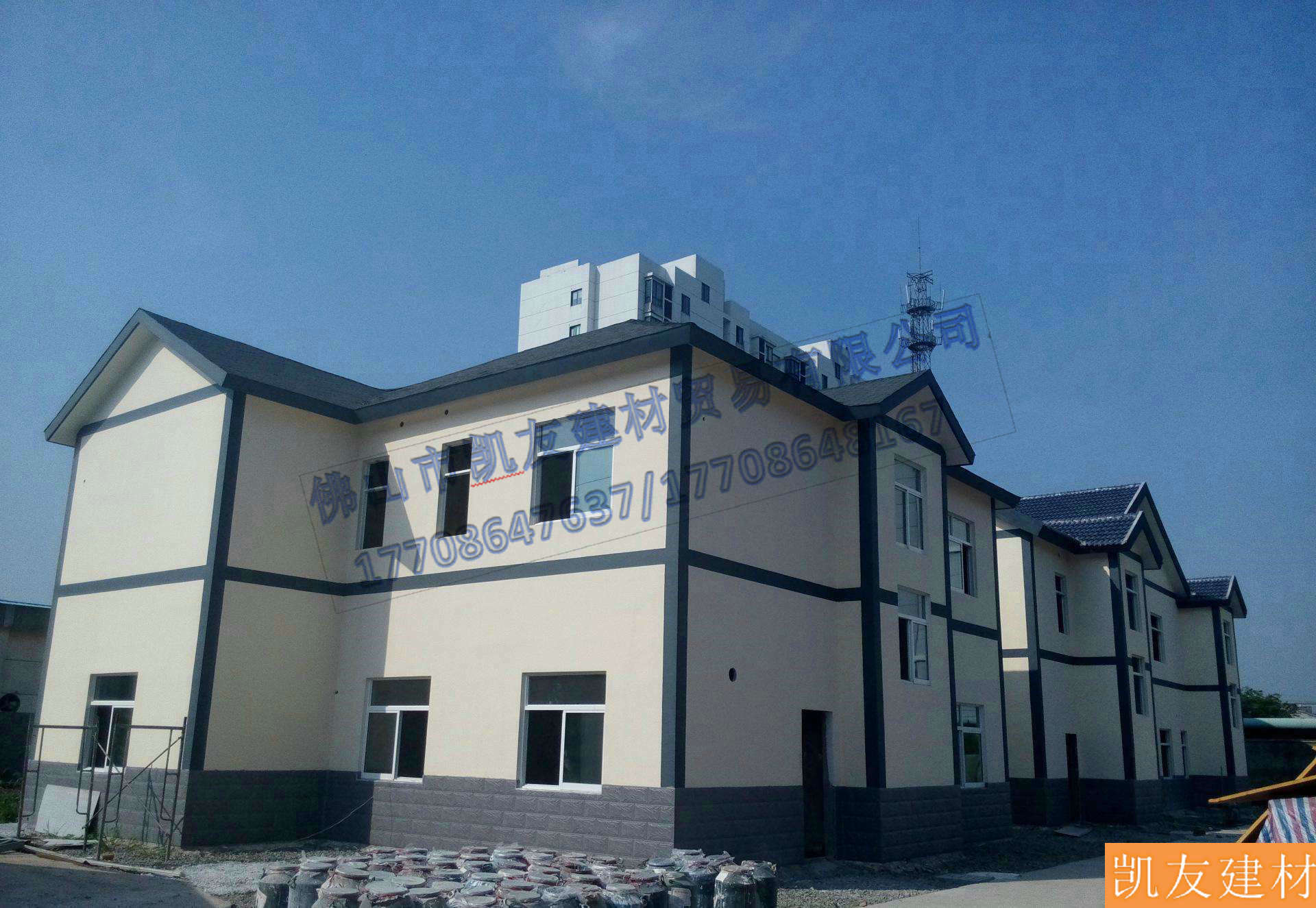 輕鋼龍骨別墅建造-佛山凱友建材