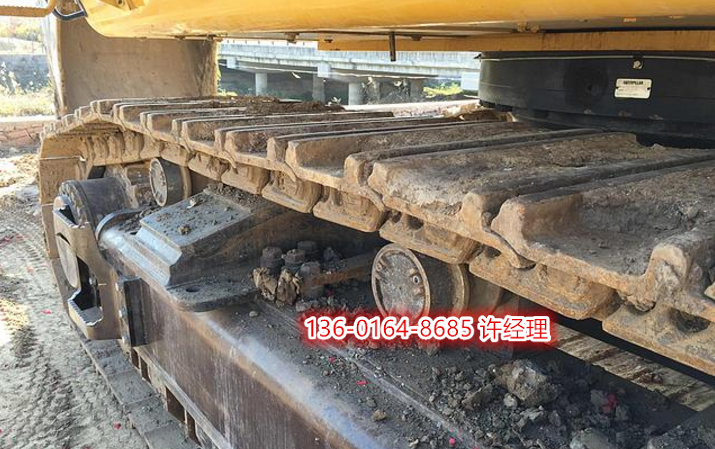 *二手卡特374D挖掘機等待壕哥