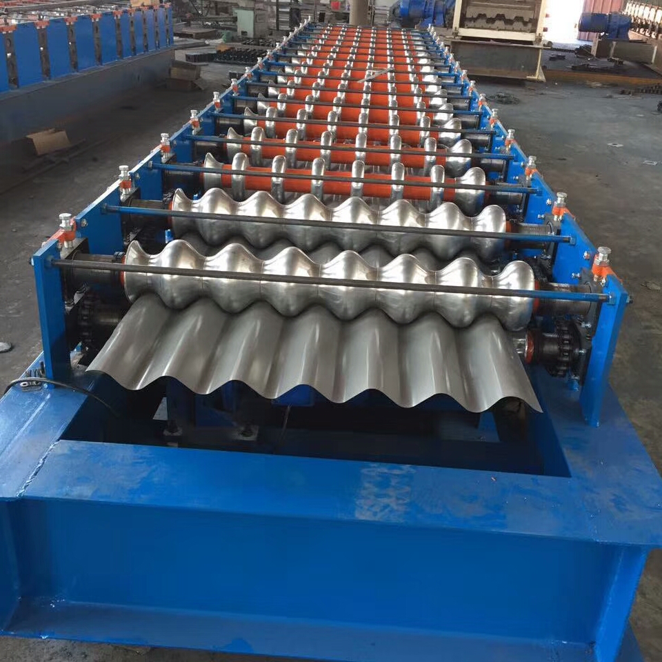 供應(yīng)24-200-1000型琉璃瓦機|大波浪圓弧琉璃瓦成型設(shè)備