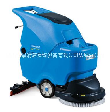 供應(yīng)容恩R50B手推式洗地機(jī)電瓶式洗地機(jī)商場(chǎng)超市用洗地機(jī)