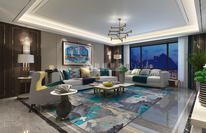 國(guó)熙臺(tái)220平米現(xiàn)代風(fēng)格