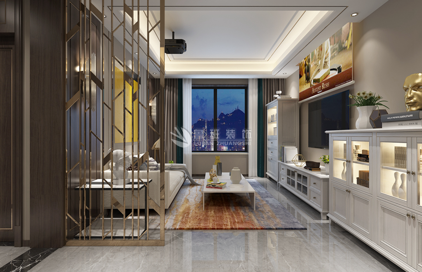 國(guó)熙臺(tái)220平米現(xiàn)代風(fēng)格