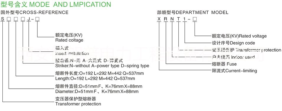 S型變壓器保護(hù) XRNT-12KV變壓器保護(hù) 高壓限流熔斷器