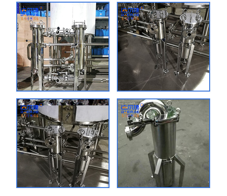 達(dá)爾捷機(jī)械供應(yīng)袋式過濾器 DEJ-DL(BFY)系列不銹鋼袋式過濾器批發(fā)