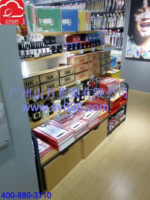 得力文具貨架、廣博文具展示架、中華鉛筆展示柜