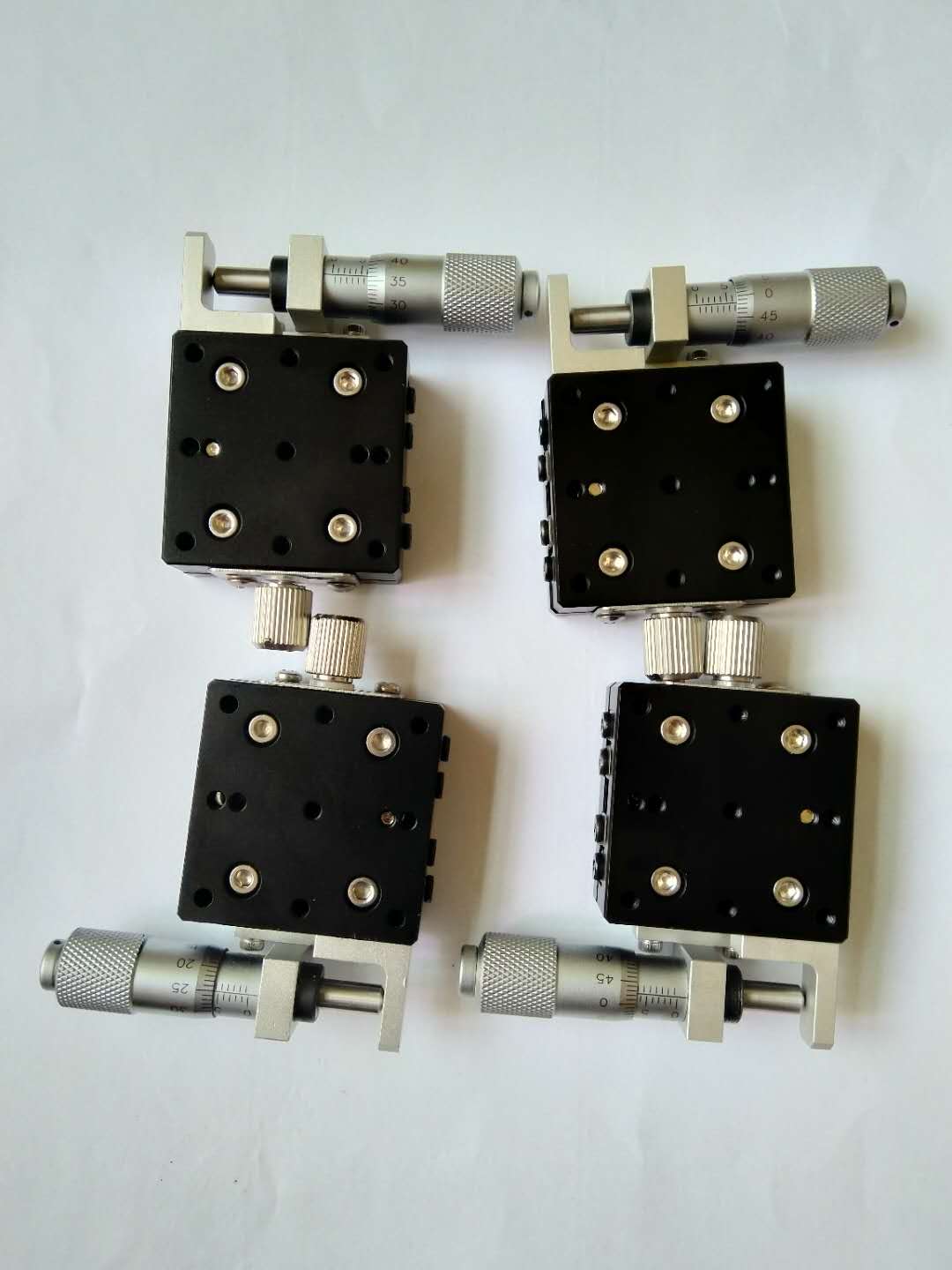 位移微調(diào)平臺(tái)XYPG25米思米款高精度交叉滾子型滑臺(tái) 手動(dòng)千分尺微調(diào)架