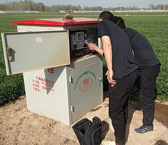 無(wú)線搖控射頻卡機(jī)井灌溉控制器