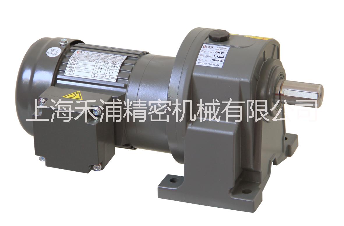廠家供應 臺灣士元減速機 SHIYUAN 臥式剎車馬達 中型齒輪減速機