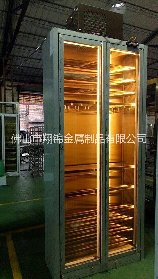 供應(yīng)不銹鋼恒溫酒柜 不銹鋼結(jié)合橡木架恒溫酒柜 佛山廠家定制酒架