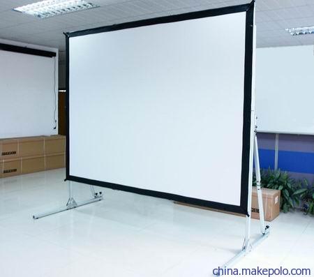廠家直銷舞臺投影幕 電影銀幕 快折幕 阻燃背景幕
