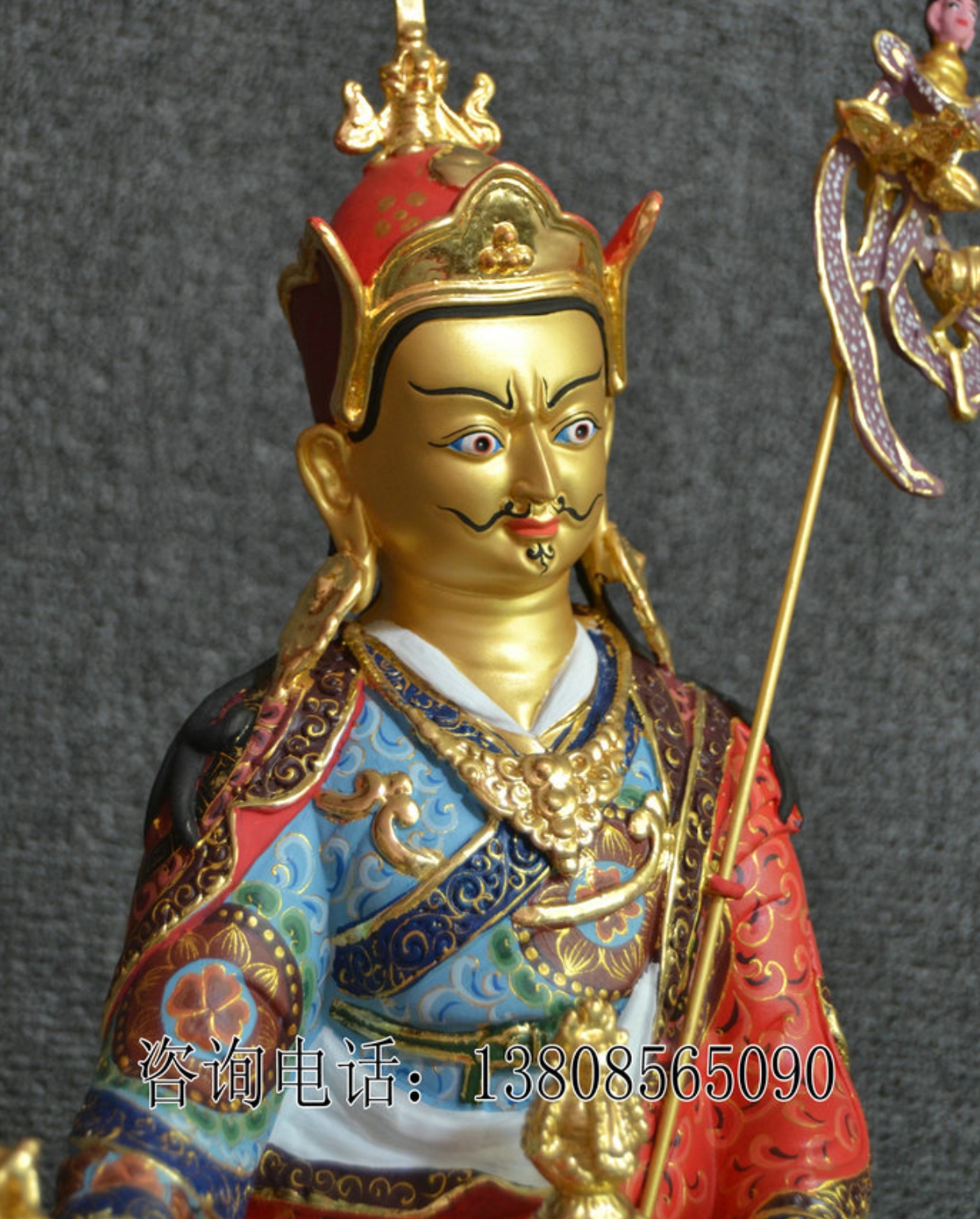 福建蓮花生大士佛像擺件批發(fā)，廣東蓮花生大士佛像擺件廠家加工  ，蓮花生大士佛像供應(yīng)商