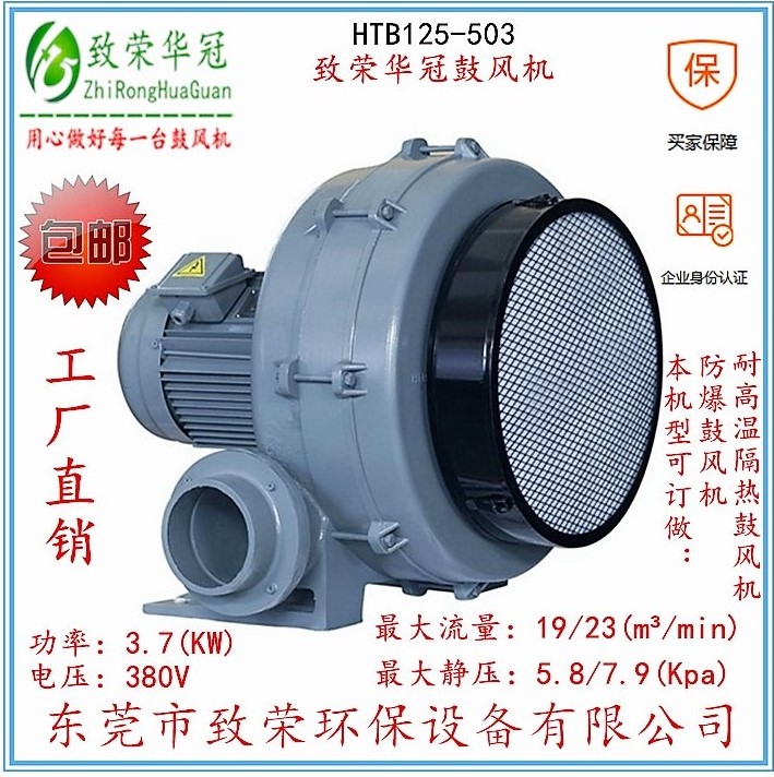 供應(yīng)透浦多段式中壓風(fēng)機HTB125-1005