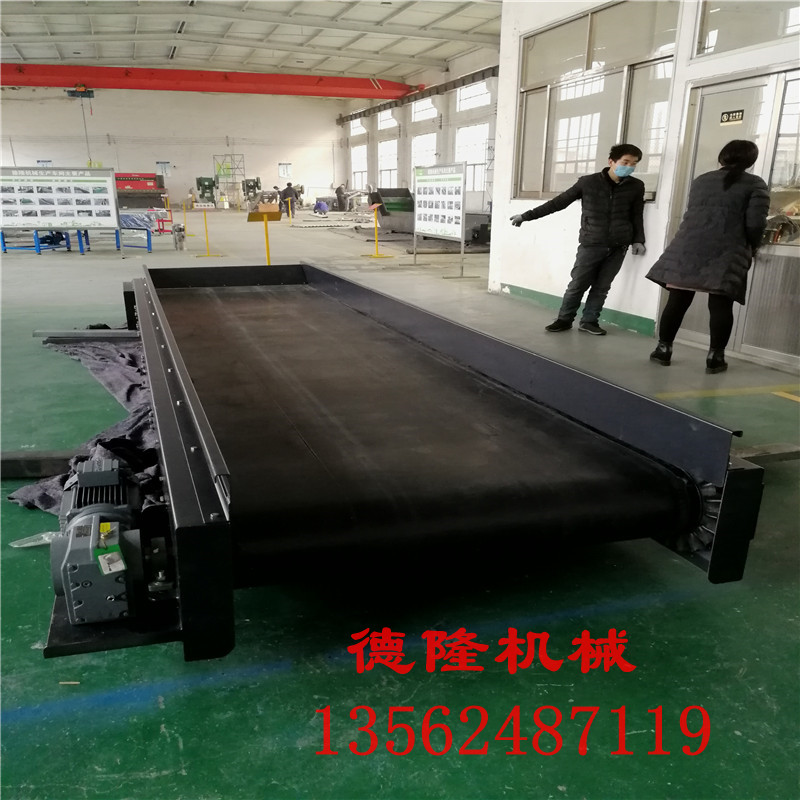 橡膠帶輸送機防滑耐磨皮帶線