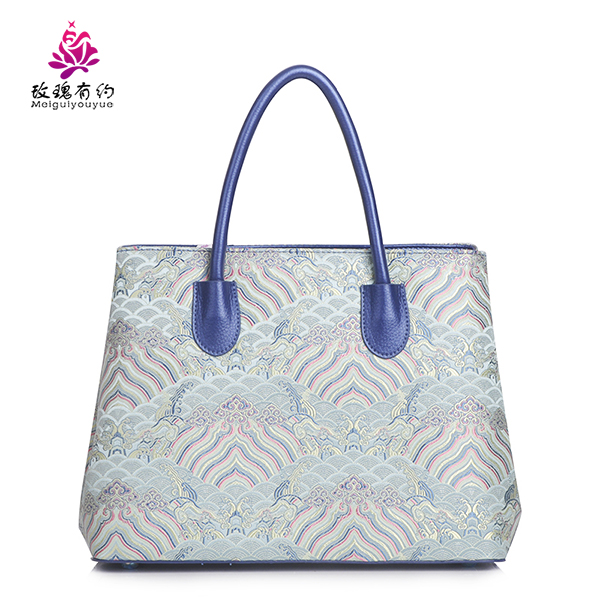手提女包加盟,女士包包加盟,玫瑰有約絲綢女包廠家