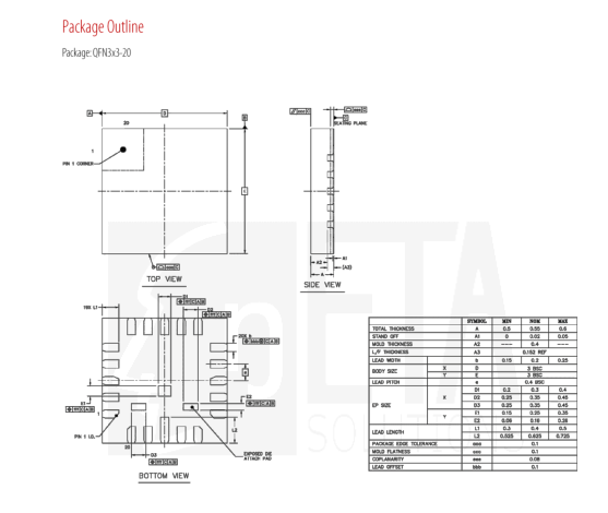鈺泰ETA6982高耐壓20V*率5V3A輸出大電流移動(dòng)電源