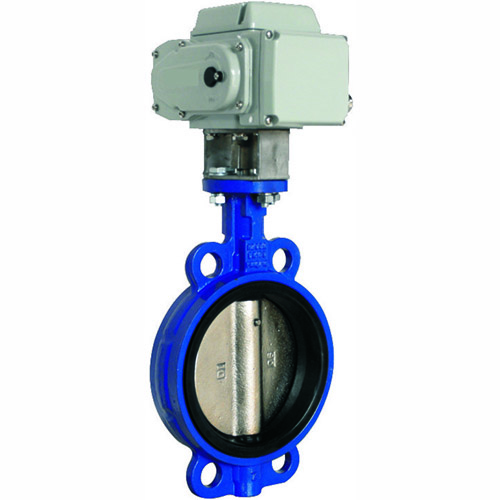 電動開關(guān)式對夾式蝶閥 220VAC/24VAC電動執(zhí)行器 電動軟密封式蝶閥