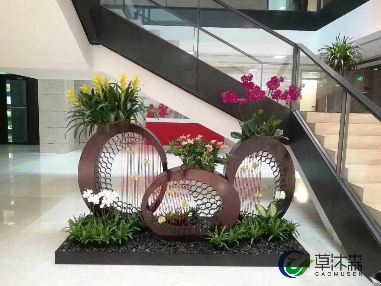 西安草沐森綠植墻 屋頂綠化