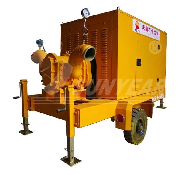 防爆型應(yīng)急搶險(xiǎn)排污泵掛車