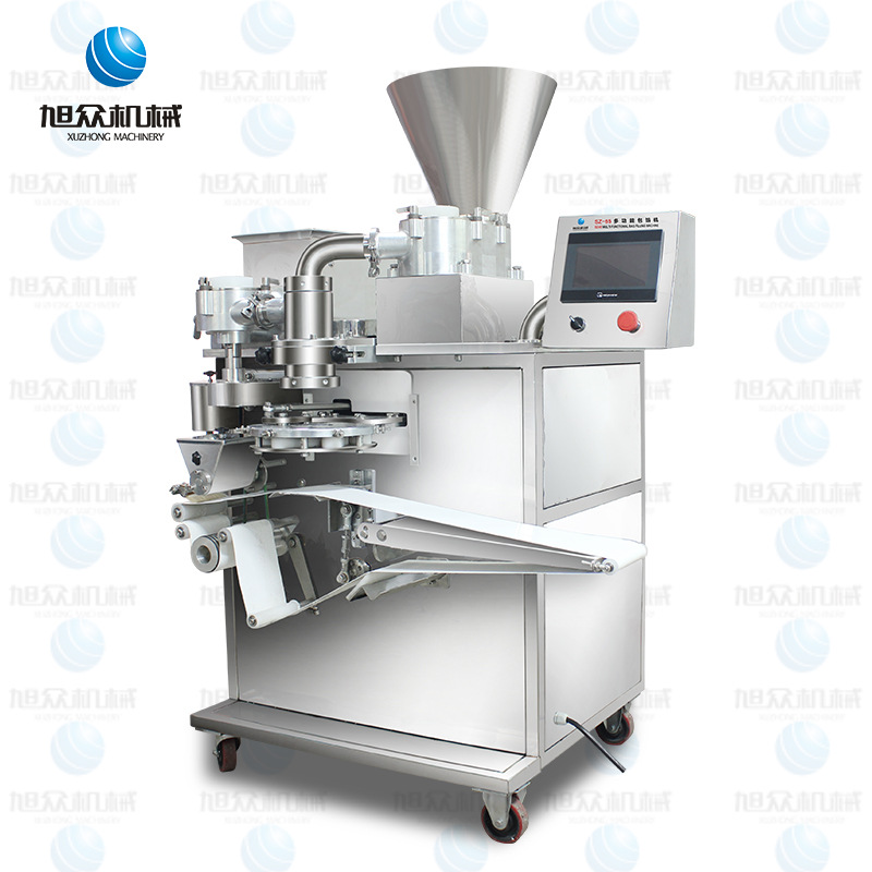 新款蓮蓉餡月餅機(jī)售價(jià) 旭眾月餅自動(dòng)包餡機(jī)廠家 多功能月餅包餡機(jī)