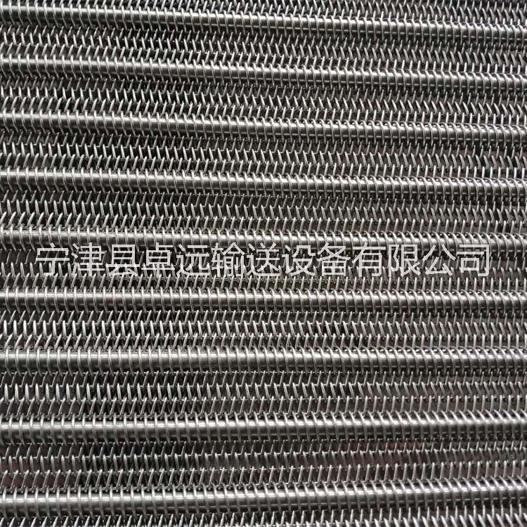 供應烤花爐網帶 304不銹鋼耐高溫網帶 寧津卓遠輸送設備