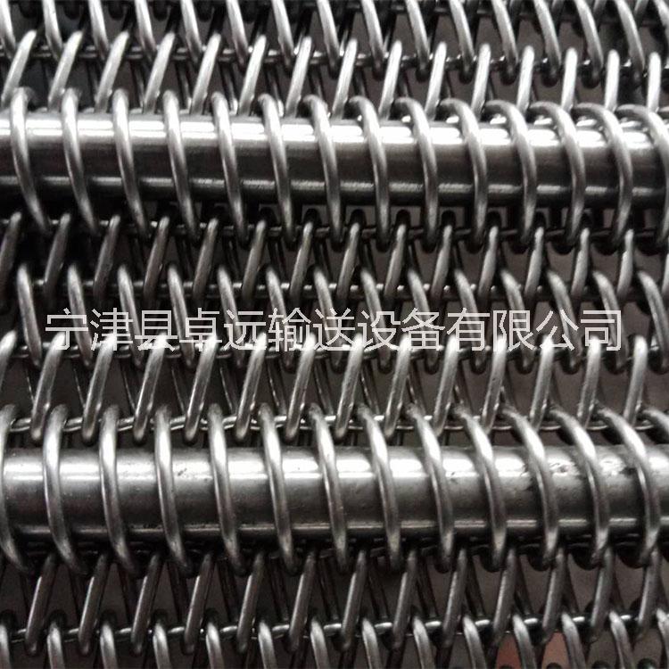 供應烤花爐網帶 304不銹鋼耐高溫網帶 寧津卓遠輸送設備