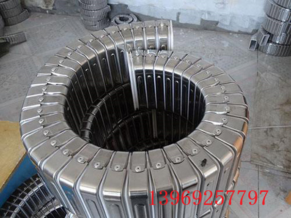 機(jī)床鋼制金屬拖鏈_全封閉機(jī)床電纜拖鏈