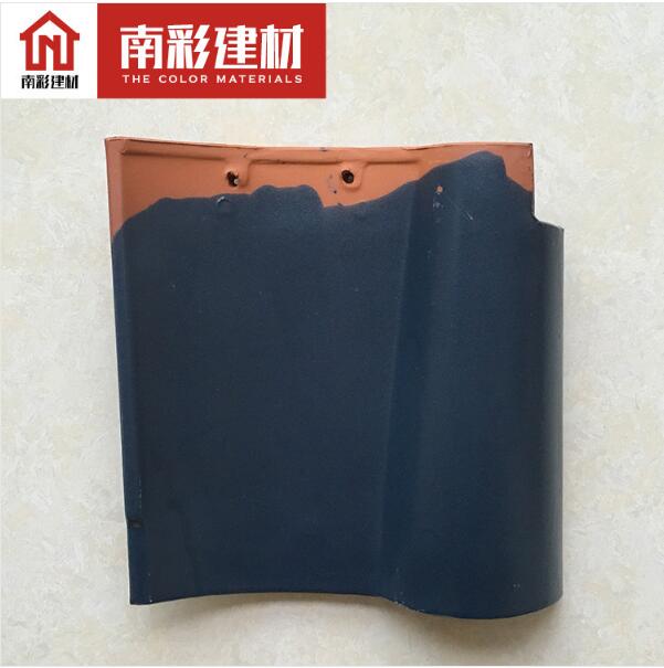 供應(yīng)批發(fā)全瓷陶瓷瓦 屋面波浪形別墅琉璃瓦 屋頂西班牙瓦 西瓦