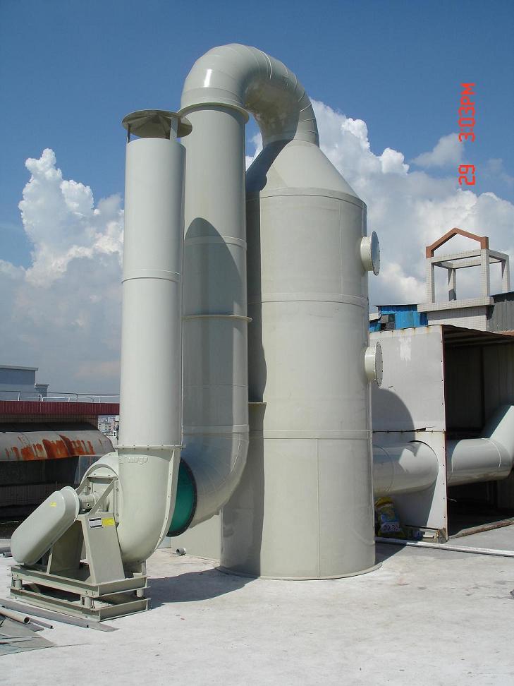 水噴淋凈化塔 噴淋塔凈化器鮑爾環(huán)填料吸附漆霧清大環(huán)保