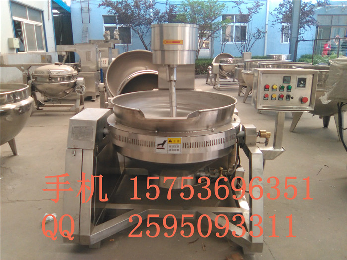 行星炒鍋廠家 行星攪拌炒鍋 辣椒醬自動炒鍋