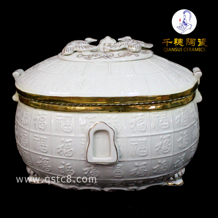 陶瓷高溫骨灰盒怎么判斷好壞 景德鎮(zhèn)高溫骨灰盒高端禮品批發(fā) 景德鎮(zhèn)*陶瓷高溫骨灰盒