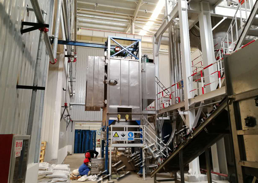 供應 氧化鎂噸袋拆包投料站 噸袋破袋機