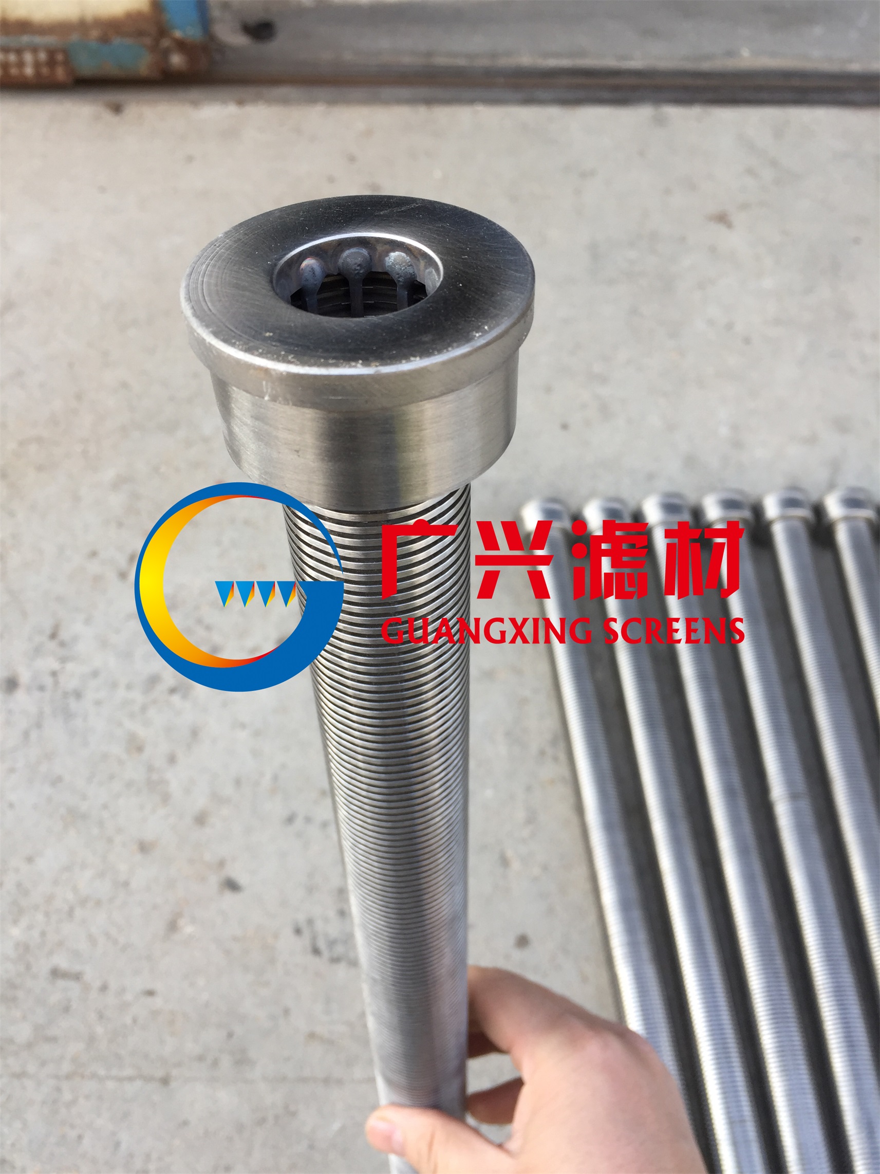 河北廠家供應(yīng)梯形絲繞絲管 楔形絲濾芯