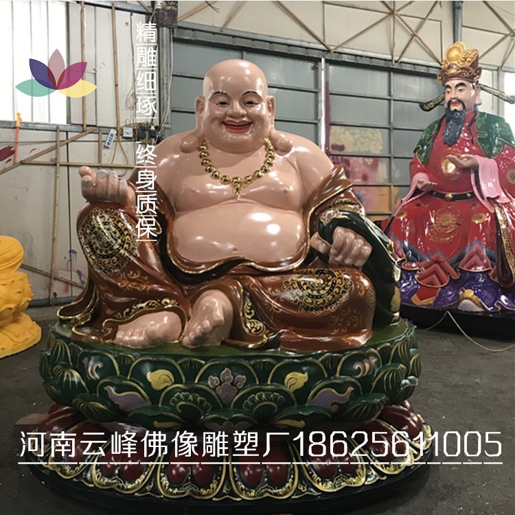 彌勒佛雕像 貼金彌勒佛佛像價格 樹脂彌勒佛佛像廠家批發(fā) 彌勒佛佛像雕塑