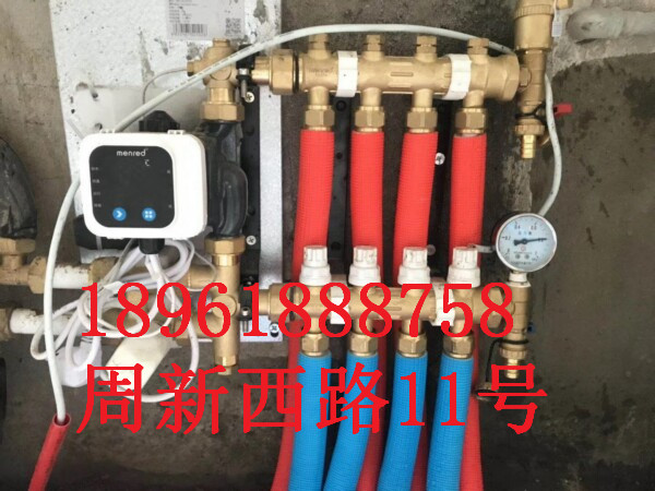 無錫威能明裝暖氣片施工現(xiàn)場(chǎng)