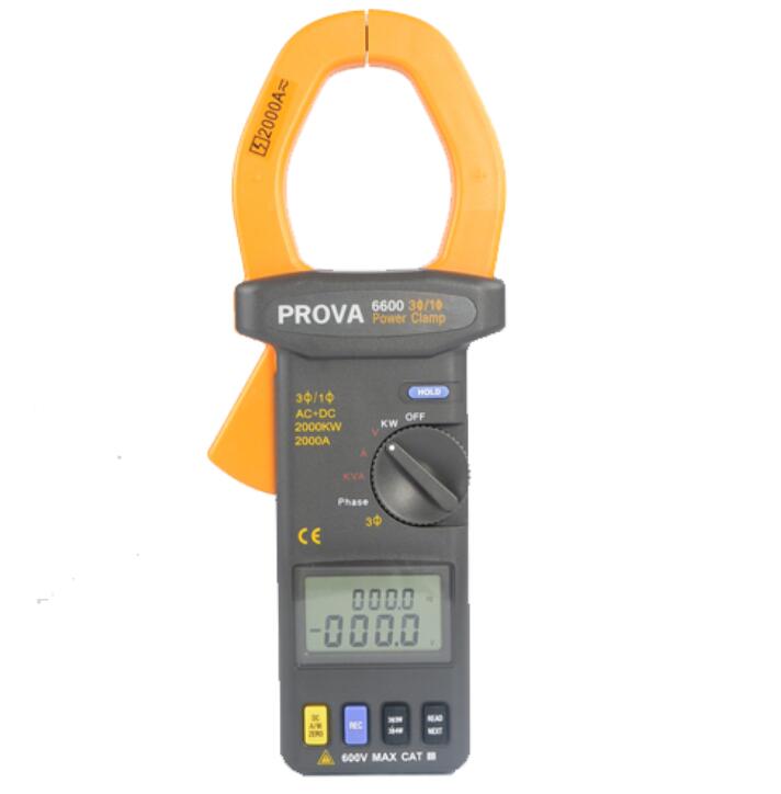 PROVA6600臺(tái)灣泰仕三相鉤式電力計(jì)PROVA-6600
