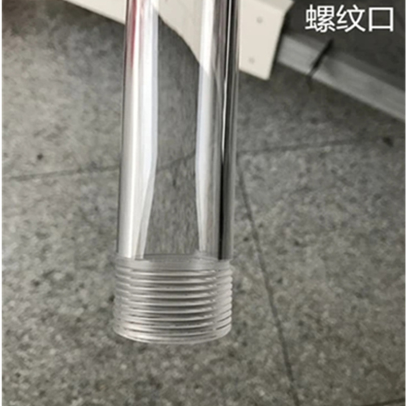 透明有機(jī)玻璃管亞克力螺紋打孔