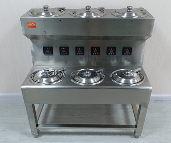 商用三四六八頭全自動(dòng)電煲仔飯機(jī) 智能可調(diào)定時(shí)煲仔爐 錫紙煲仔爐