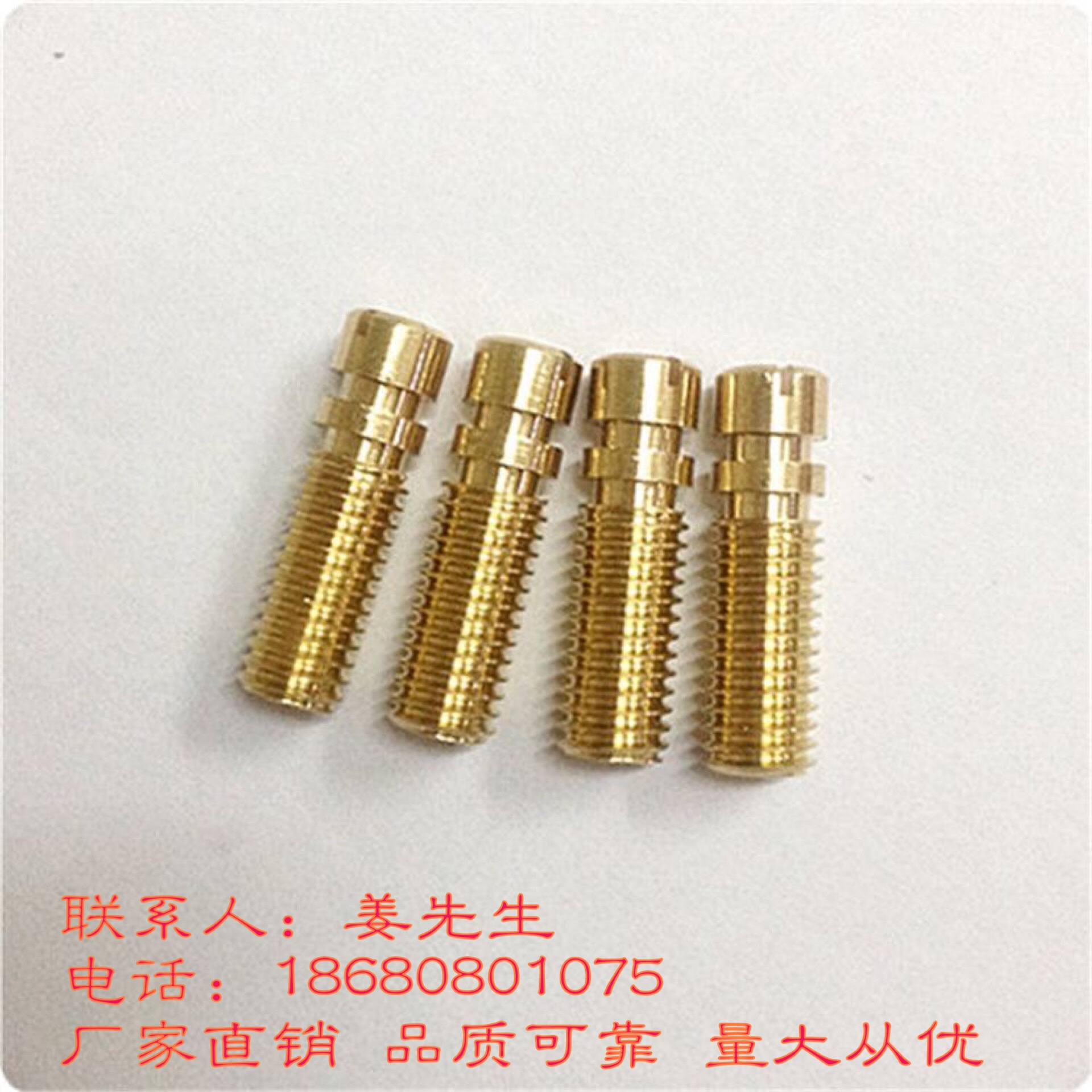 廠家直銷銅件非標(biāo)銅件多種規(guī)格可訂 廠家直銷銅件銅螺絲量大從優(yōu)